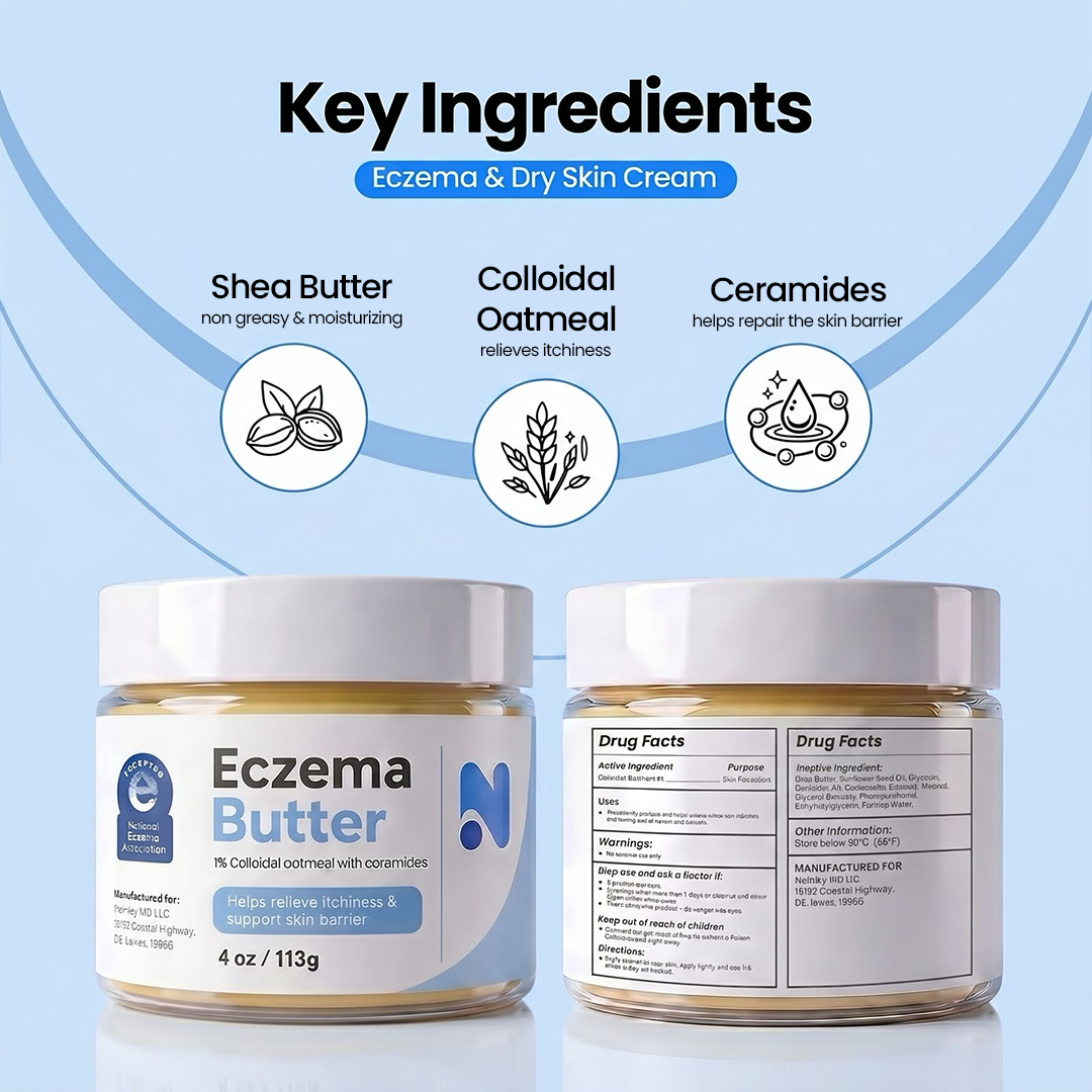 Eczema Butter - Relieves itchiness & supports skin barrier