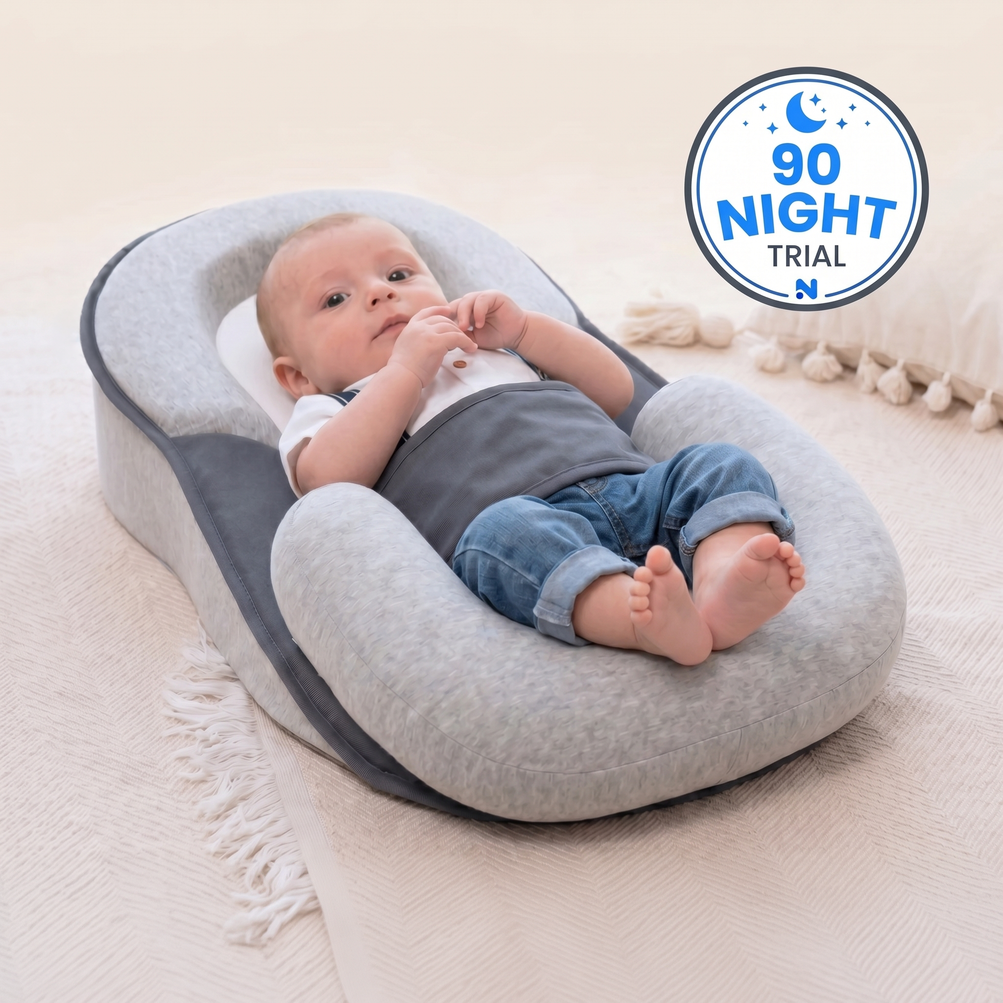 Nestly โ Supports reflux-prone babies