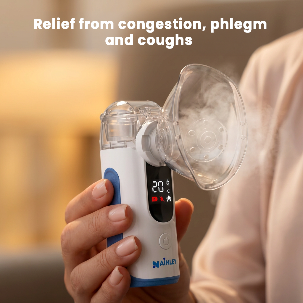 Portable Nebulizer - Relieve congestion, cough & phlegm