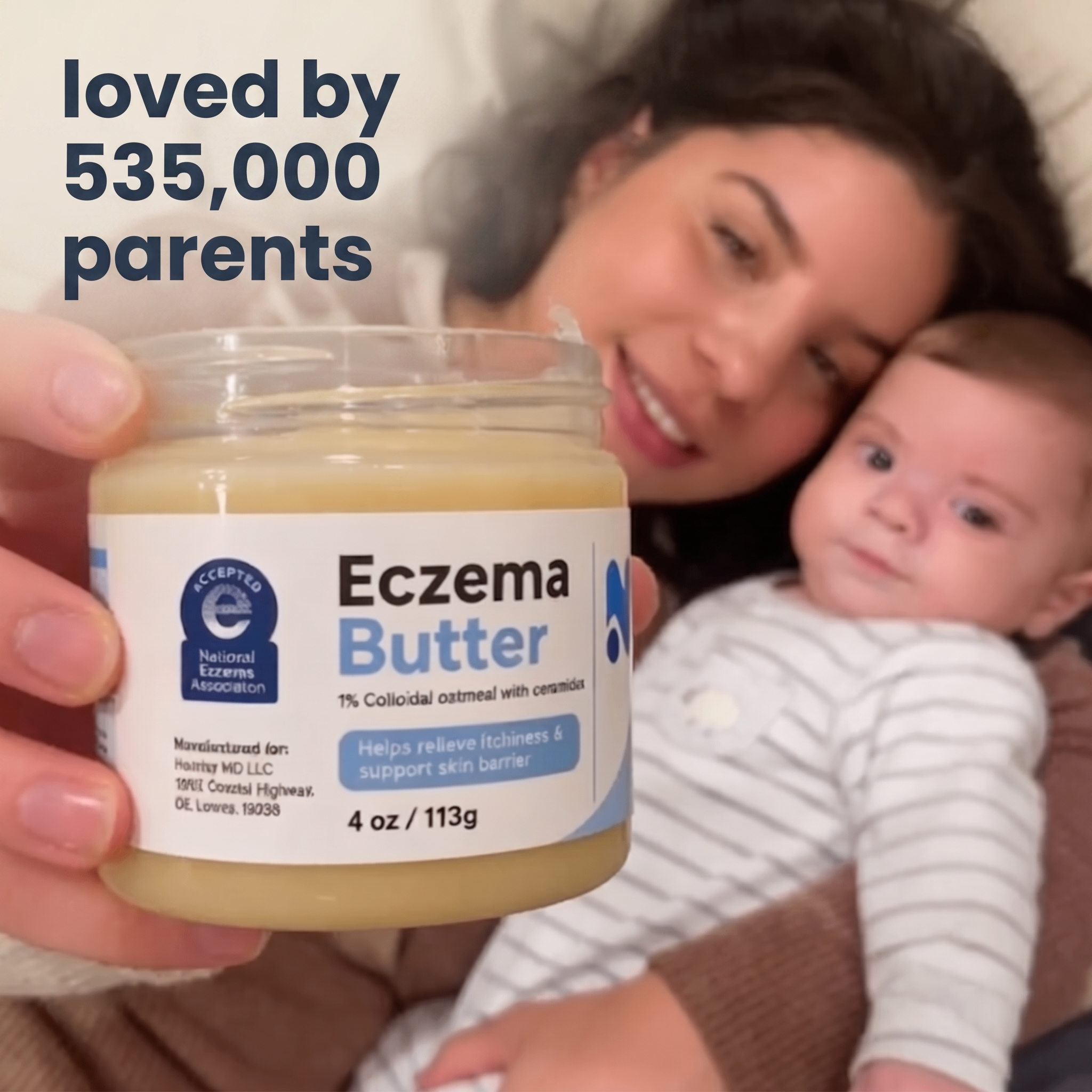 Eczema Butter - Relieves itchiness & supports skin barrier