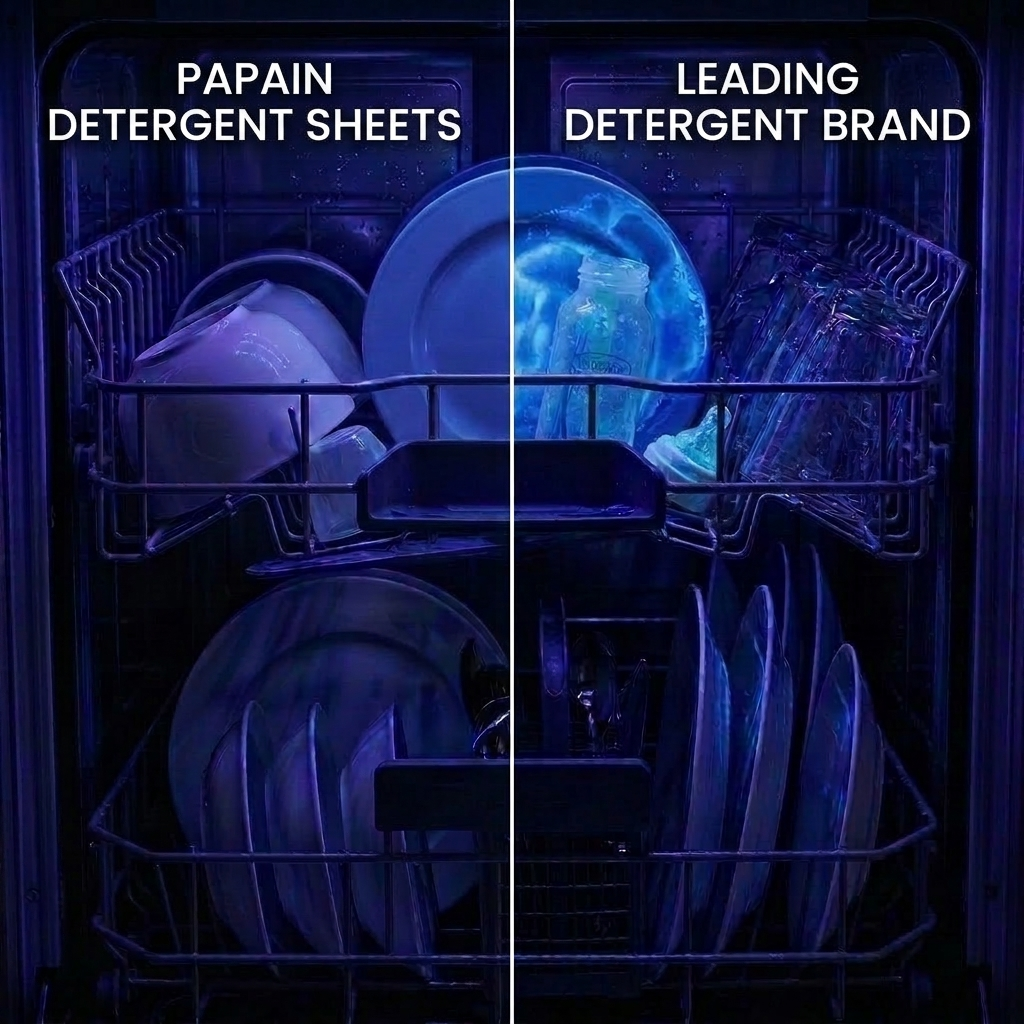 Papaya detergent sheets - Protect your family from harmful chemicals