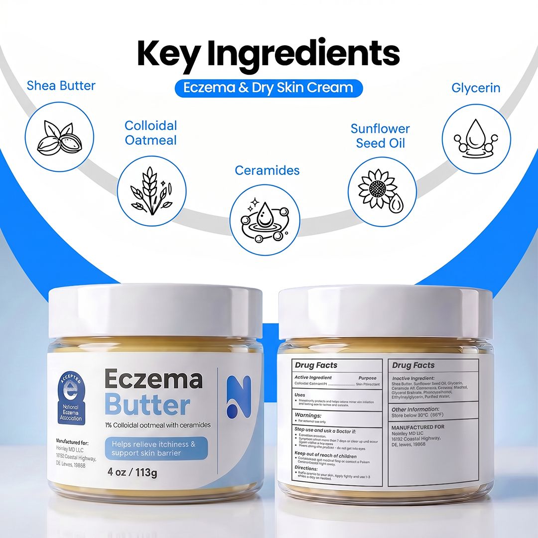 Eczema Butter - Relieves itchiness & supports skin barrier