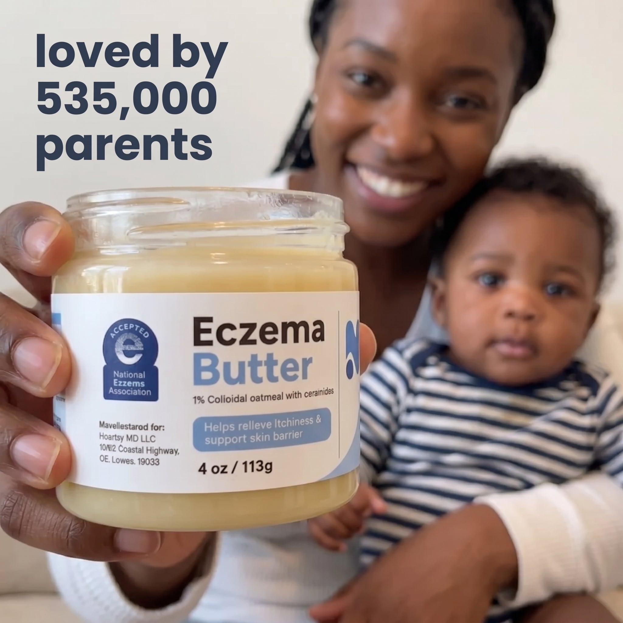 Eczema Butter - Repair skin barrier with MLE technology